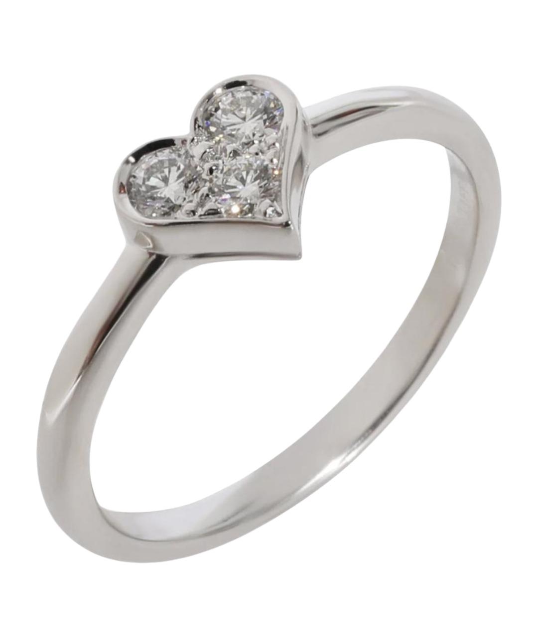 TIFFANY&CO Белое платиновое кольцо, фото 1
