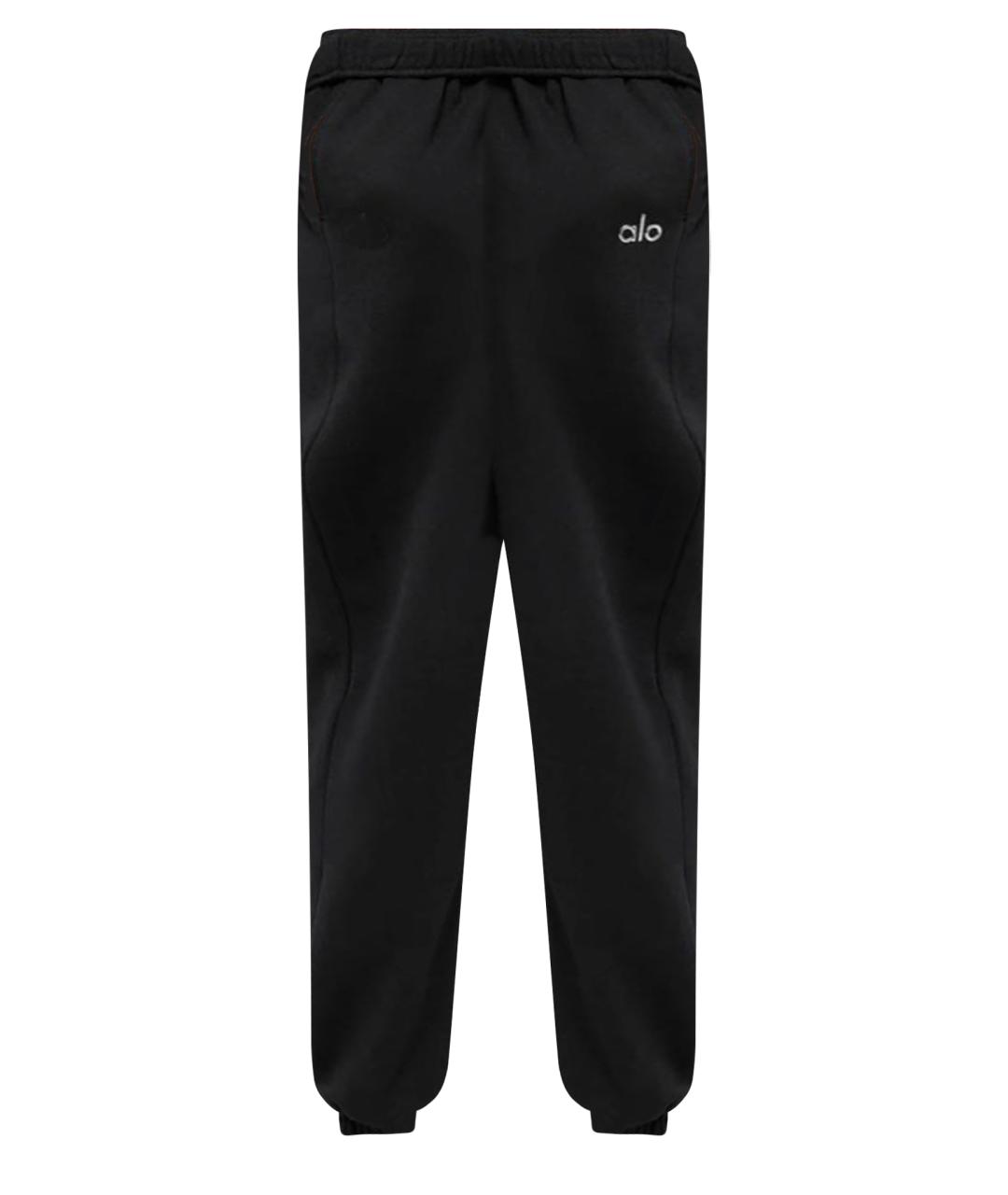 ALO YOGA Черные хлопковые спортивные брюки и шорты, фото 1