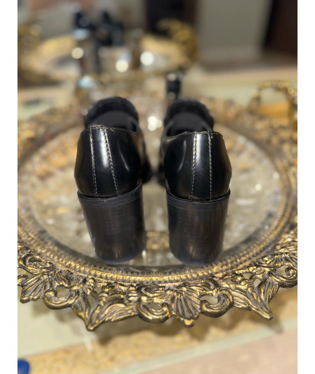 PRADA Черные туфли из лакированной кожи, фото 4