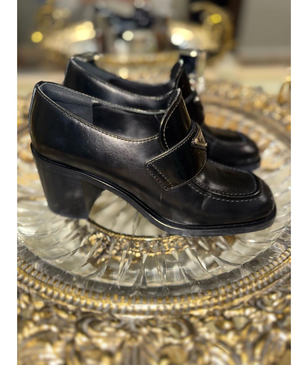 PRADA Черные туфли из лакированной кожи, фото 5