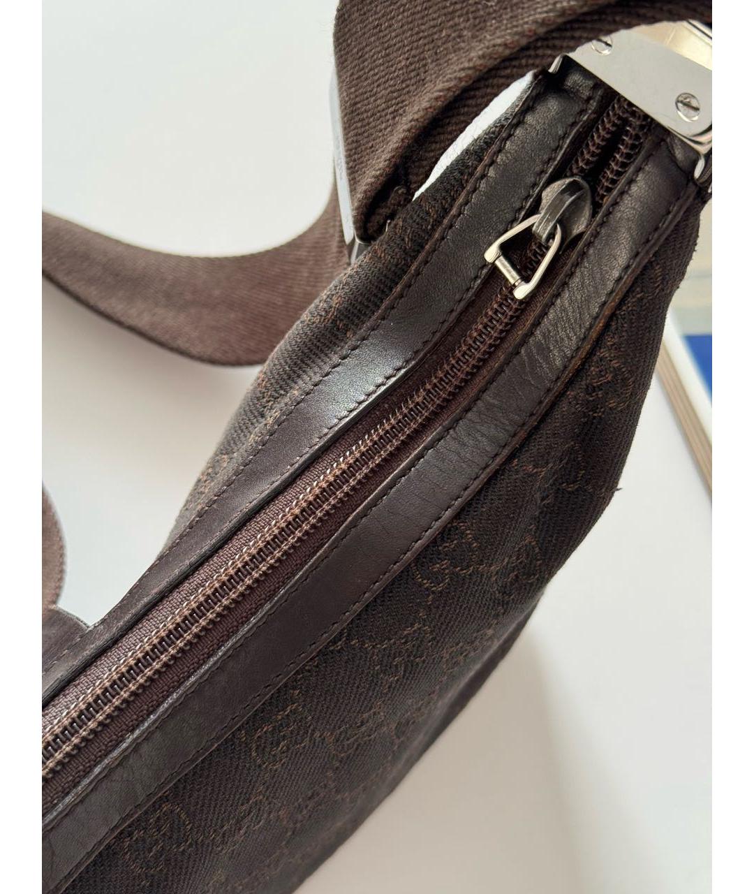 GUCCI Коричневая сумка через плечо, фото 7