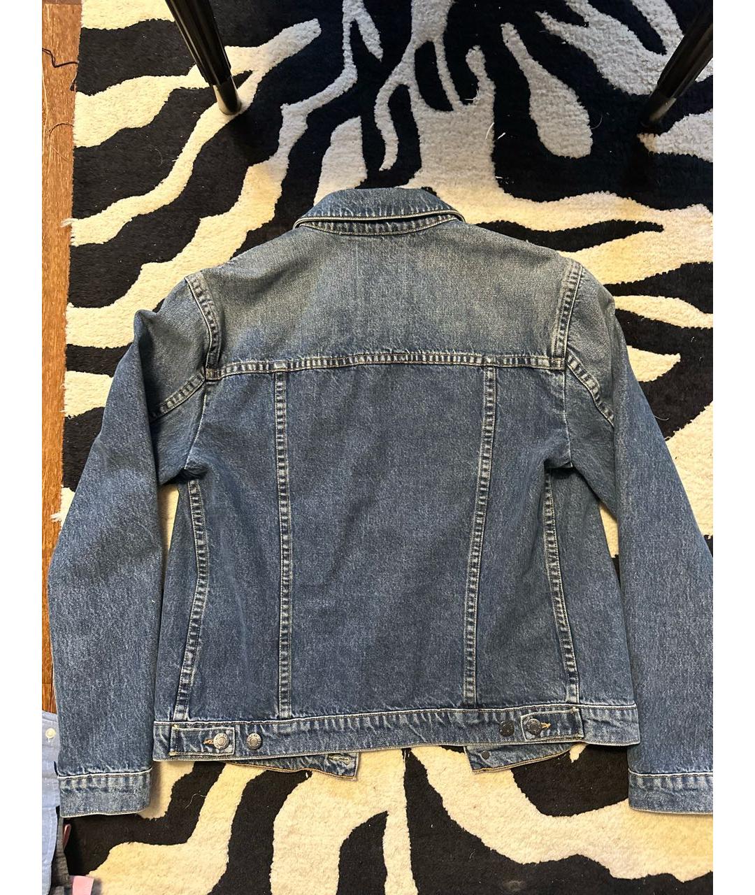 HELMUT LANG Синяя деним куртка, фото 2