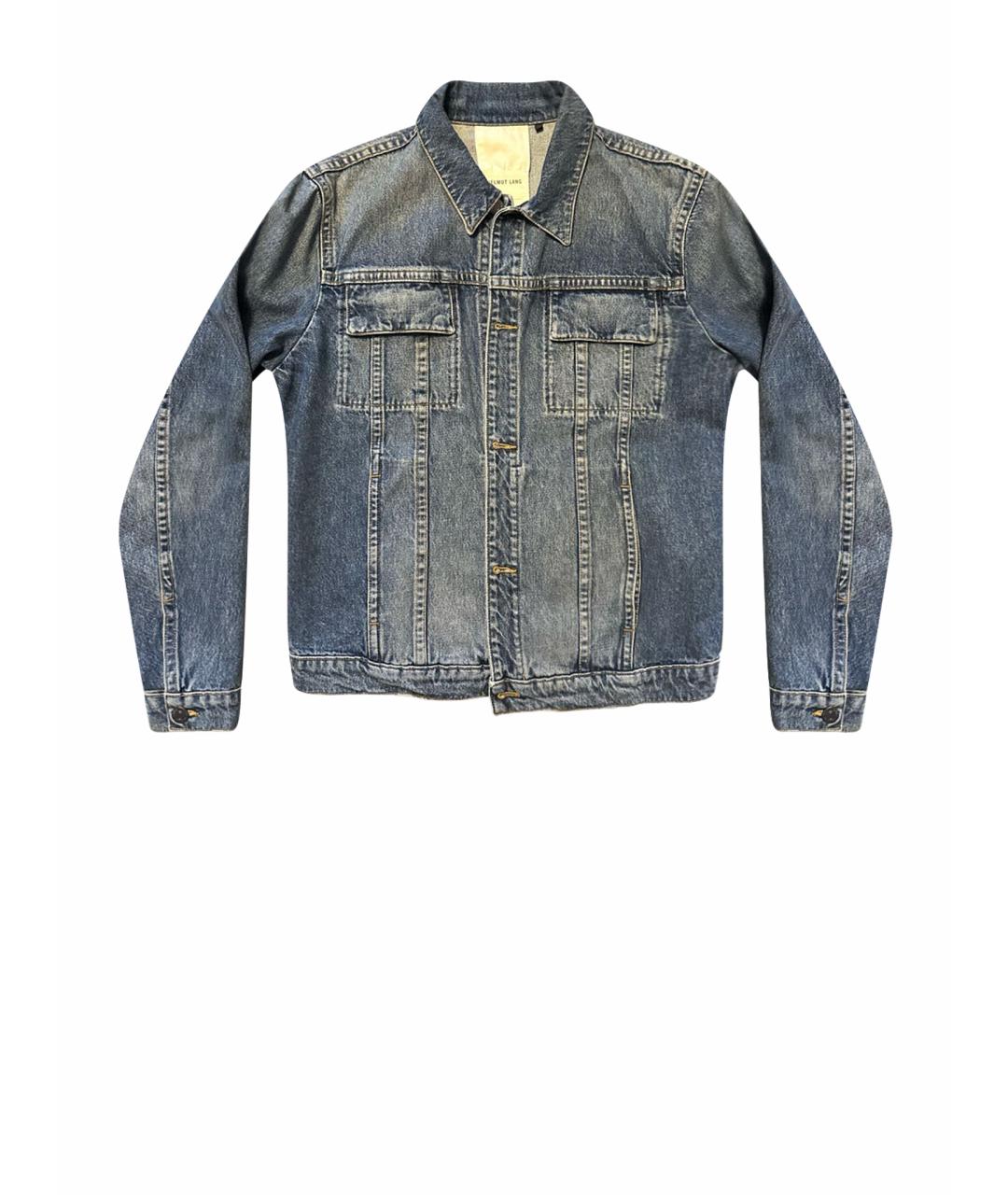 HELMUT LANG Синяя деним куртка, фото 1