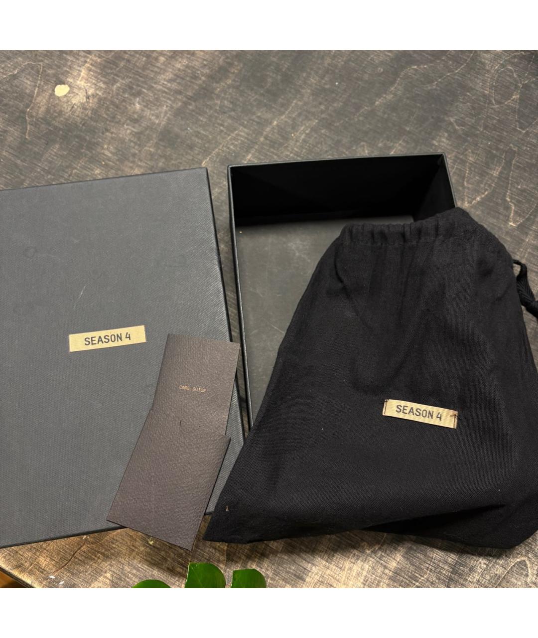 YEEZY Бежевые синтетические ботильоны, фото 6