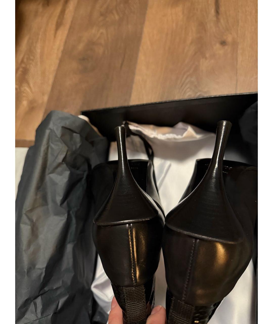 PREMIATA Черные кожаные полусапоги, фото 3