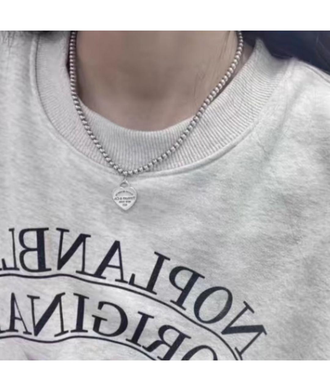 TIFFANY&CO Серебряное серебряное колье, фото 5