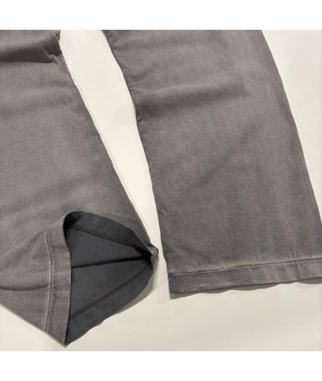 YEEZY Серые хлопковые повседневные брюки, фото 2