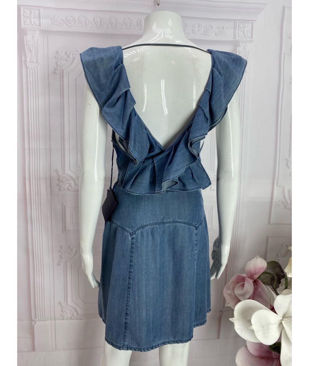 PRADA Синее повседневное платье, фото 7