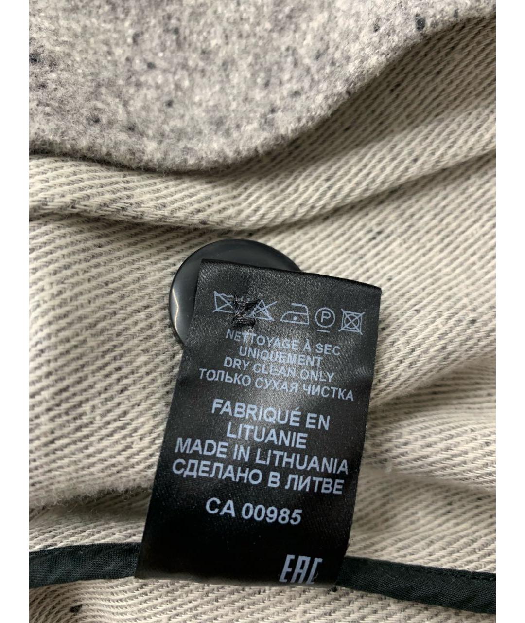 ISABEL MARANT ETOILE Серый хлопковый костюм с брюками, фото 7