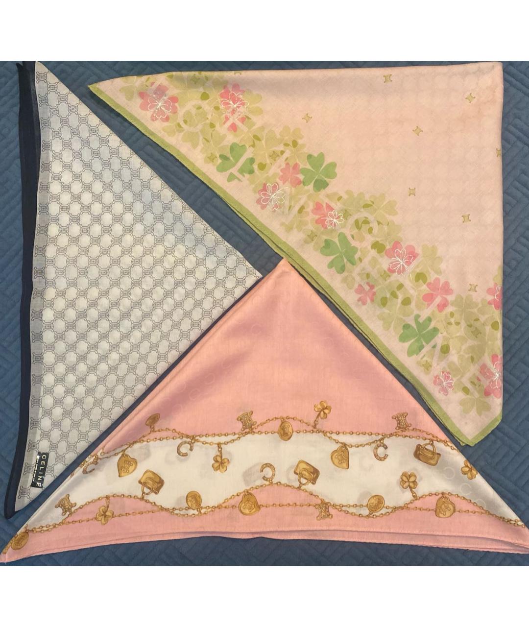 CELINE Мульти хлопковый платок, фото 8