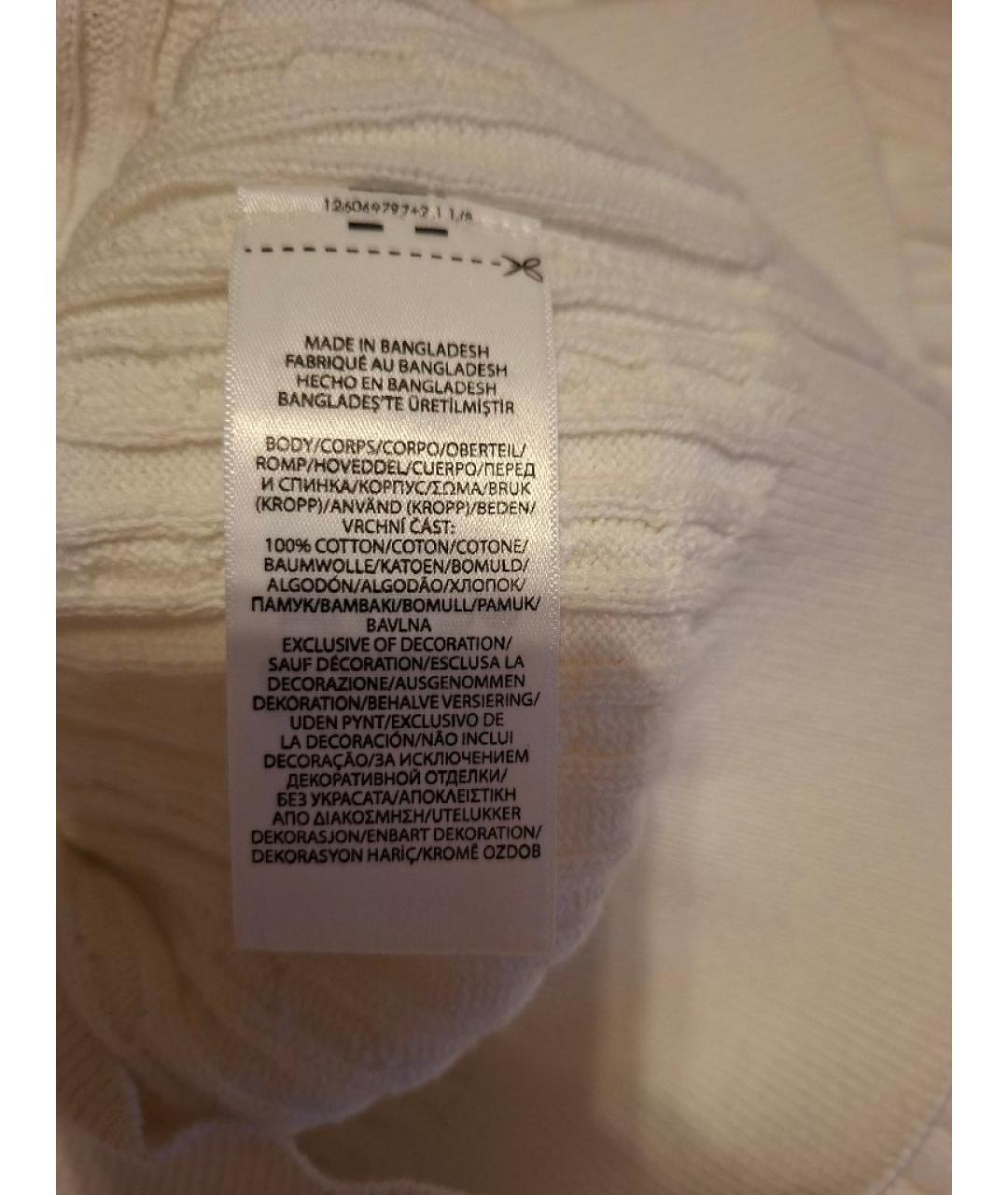 POLO RALPH LAUREN Белый хлопковый кардиган, фото 6