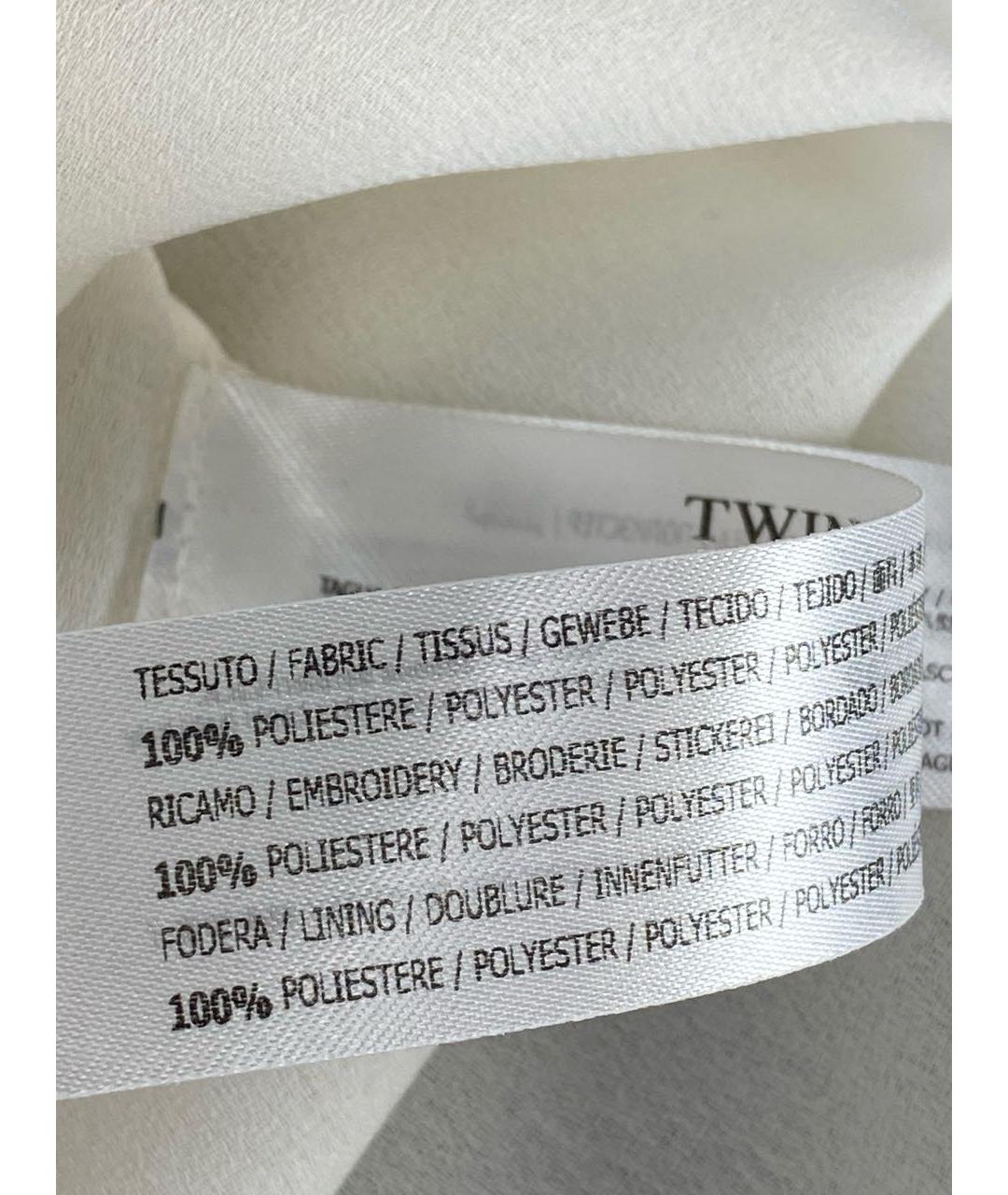 TWIN-SET Полиэстеровая блузы, фото 7