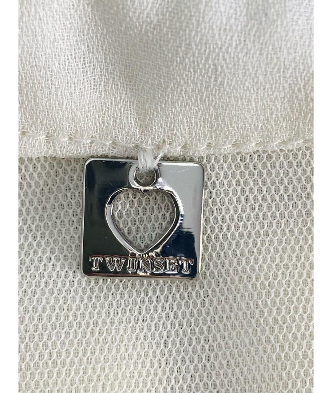 TWIN-SET Полиэстеровая блузы, фото 4