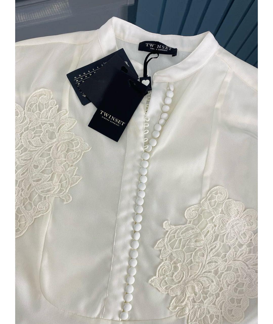 TWIN-SET Полиэстеровая блузы, фото 3