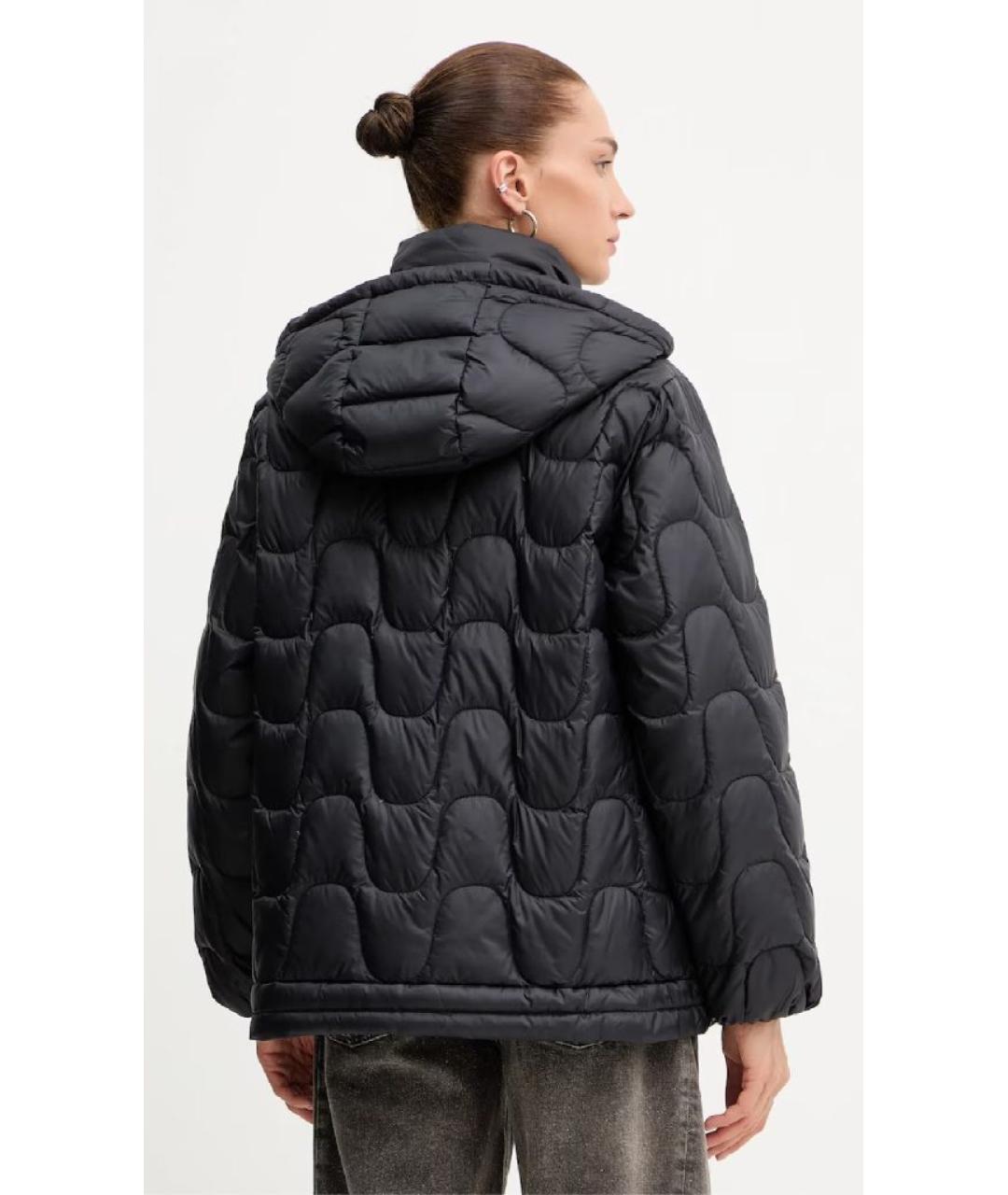 LIU JO Темно-синяя полиамидовая куртка, фото 3