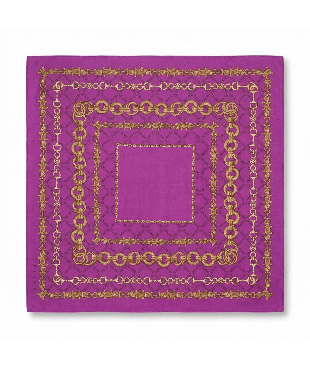 CELINE Мульти хлопковый платок, фото 2