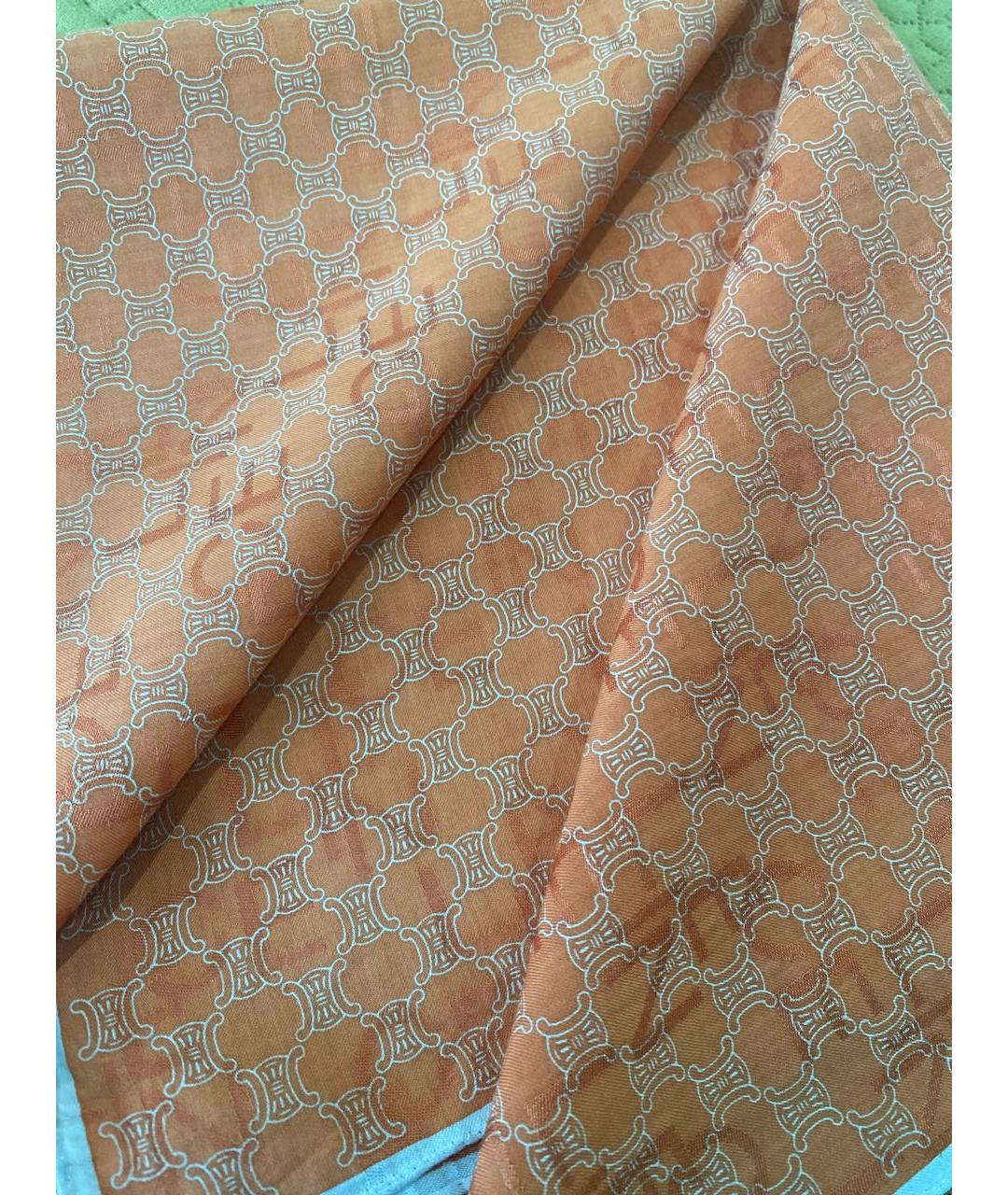 CELINE Мульти хлопковый платок, фото 7