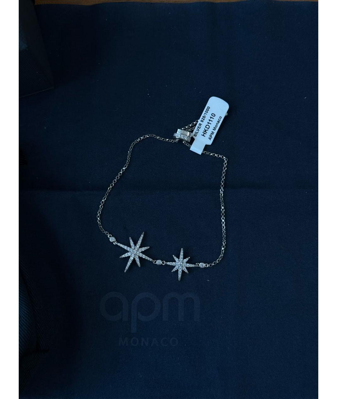 APM Monaco Серебрянный серебряный браслет, фото 3