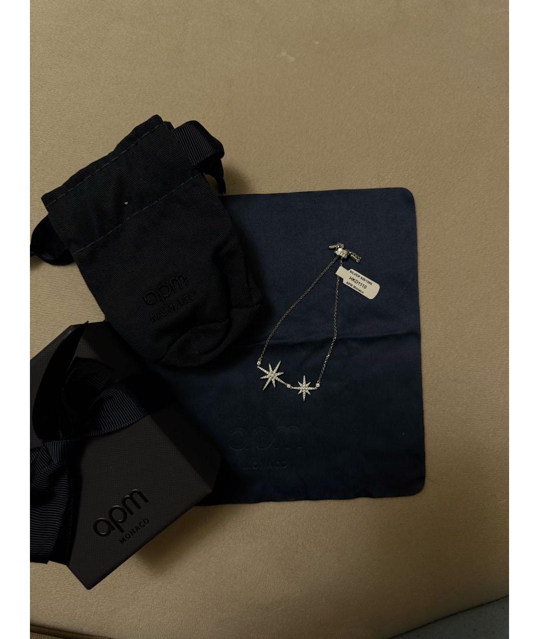 APM Monaco Серебрянный серебряный браслет, фото 2