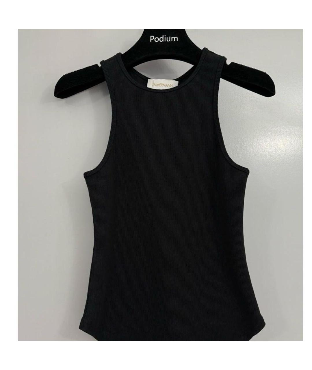 ZIMMERMANN Черная майка, фото 5