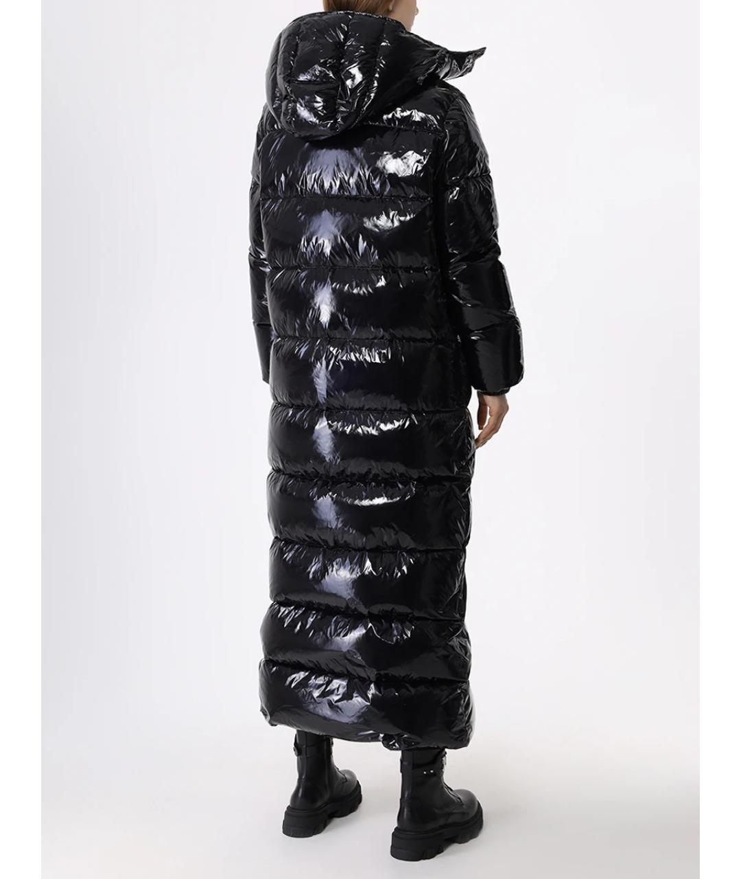 PHILIPP PLEIN Черный полиамидовый пуховик, фото 2