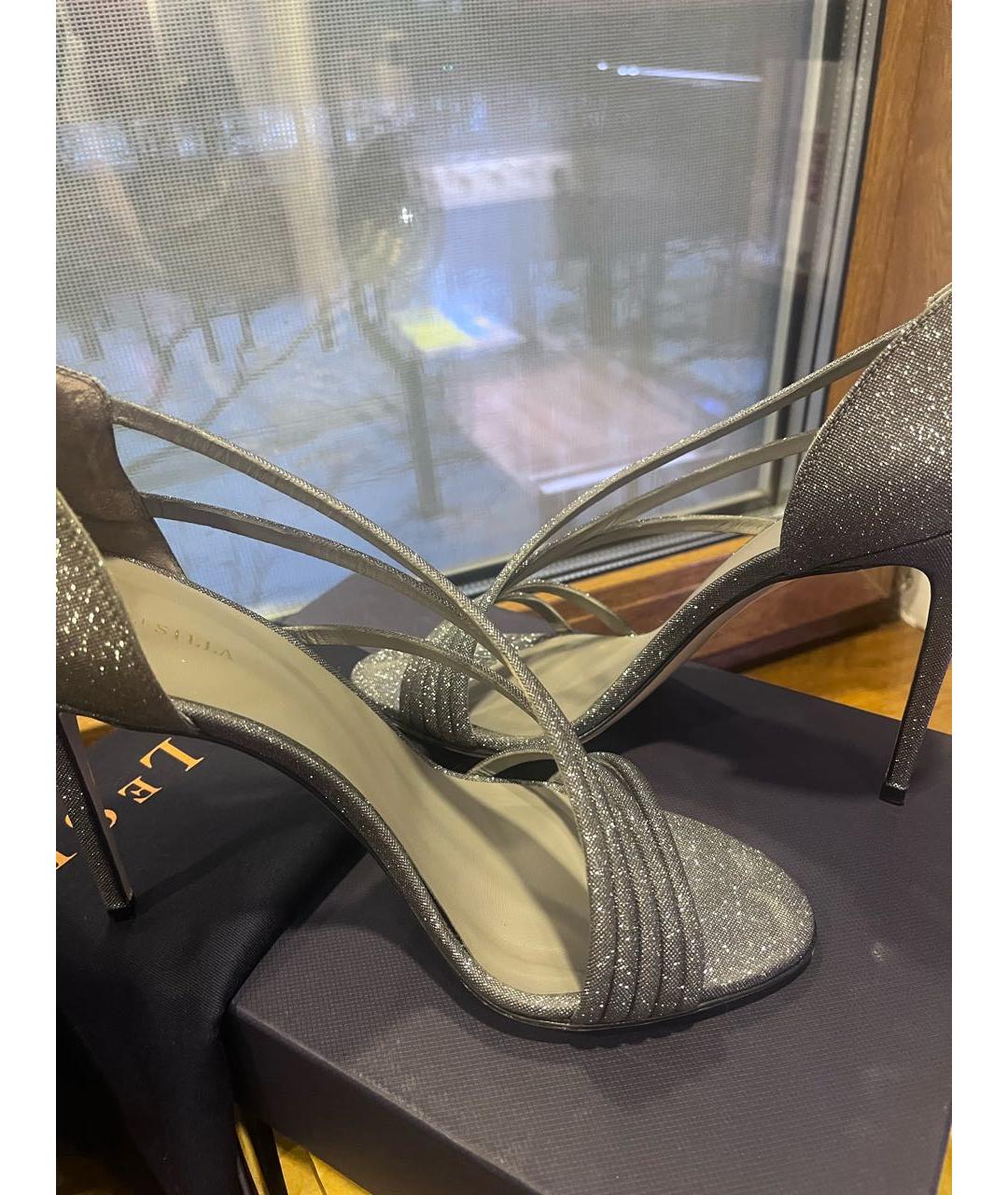 LE SILLA Мульти текстильные босоножки, фото 5