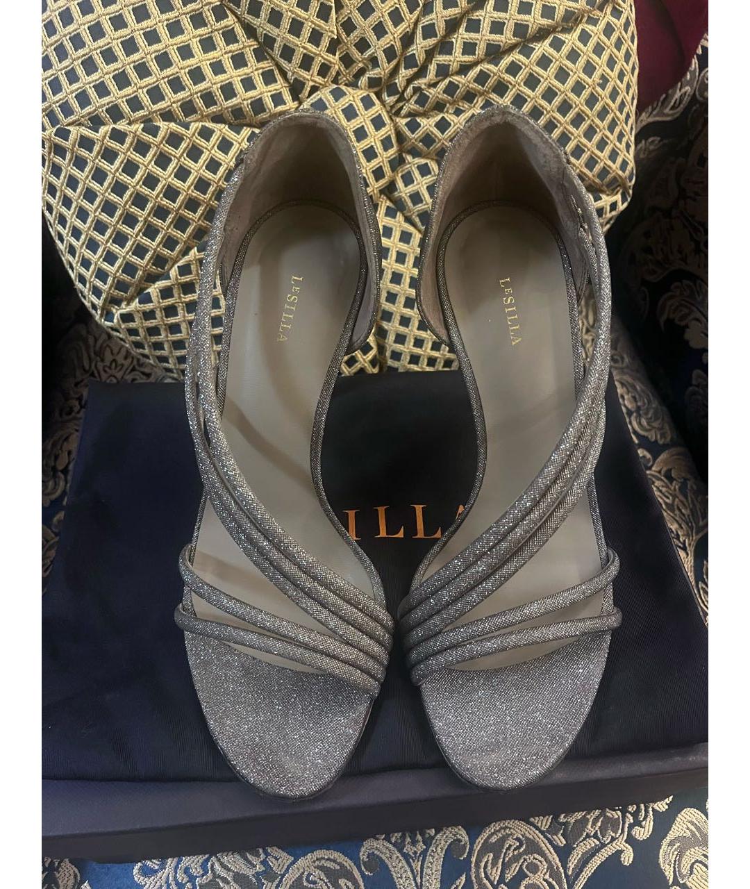 LE SILLA Мульти текстильные босоножки, фото 2