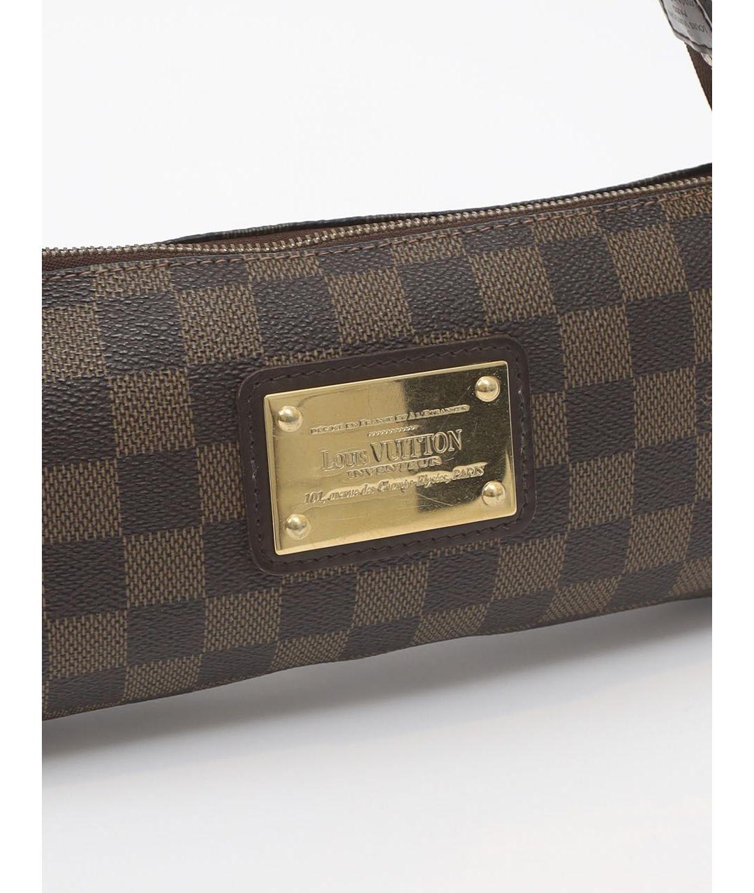 LOUIS VUITTON Коричневая сумка через плечо, фото 4