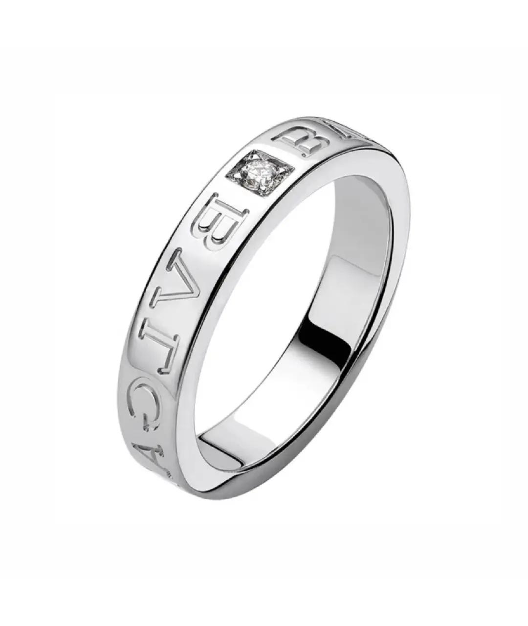 BVLGARI Серебряное кольцо из белого золота, фото 1