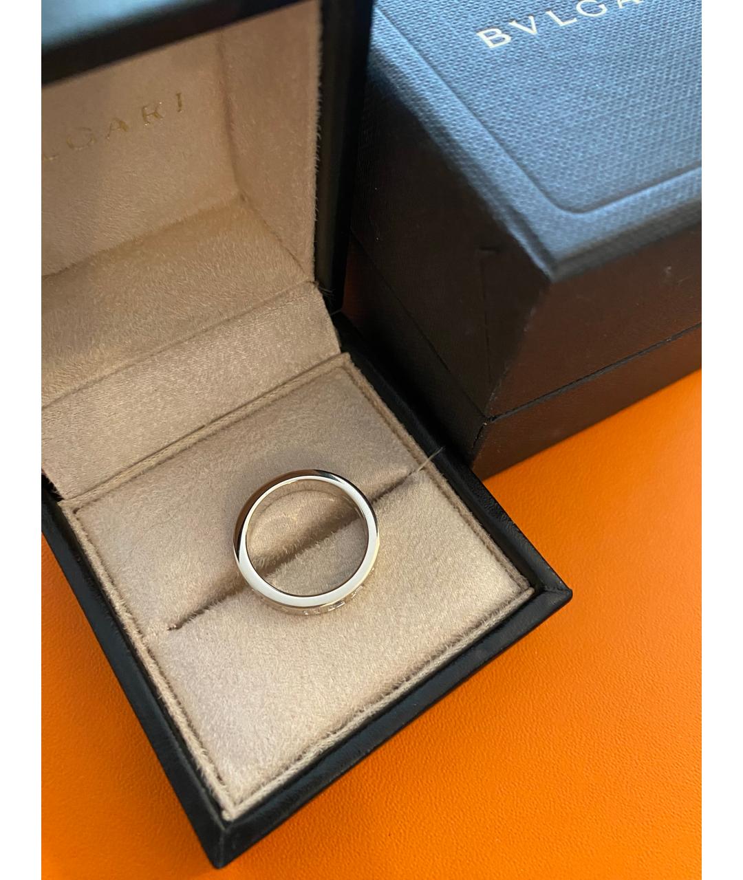 BVLGARI Серебряное кольцо из белого золота, фото 3