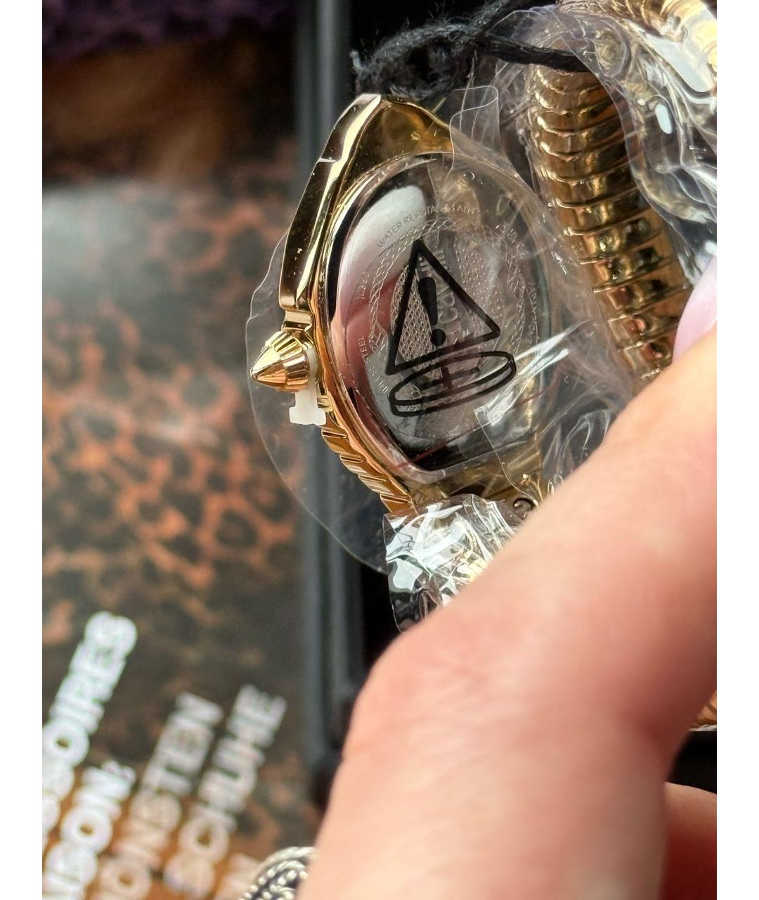 JUST CAVALLI Золотые стальные часы, фото 4