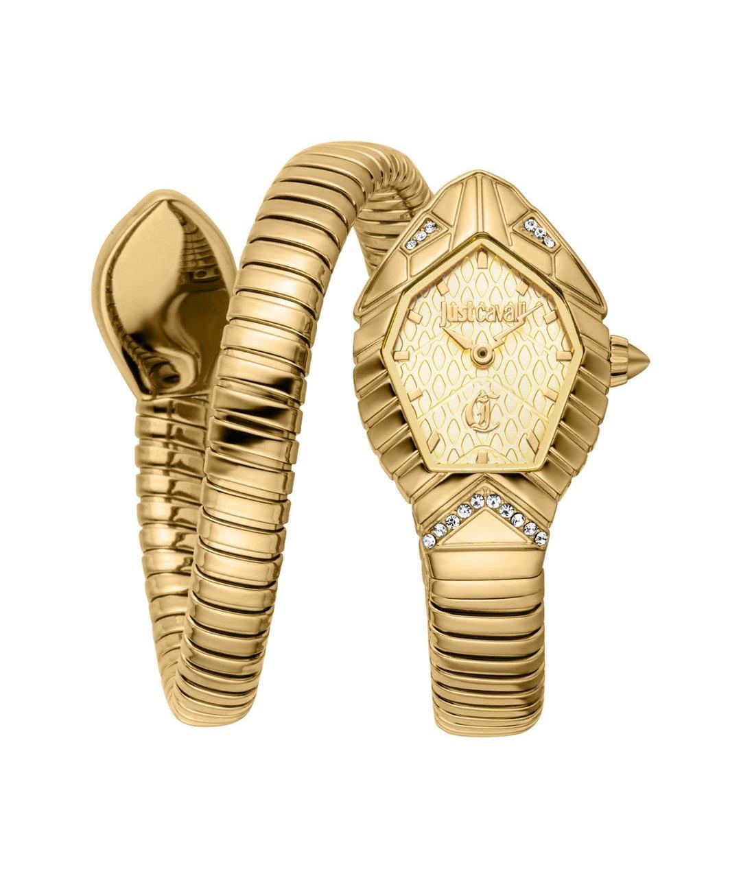 JUST CAVALLI Золотые стальные часы, фото 1