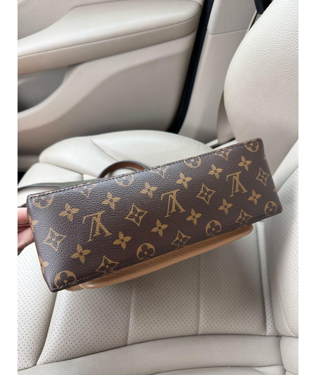 LOUIS VUITTON Коричневая сумка на плечо, фото 5