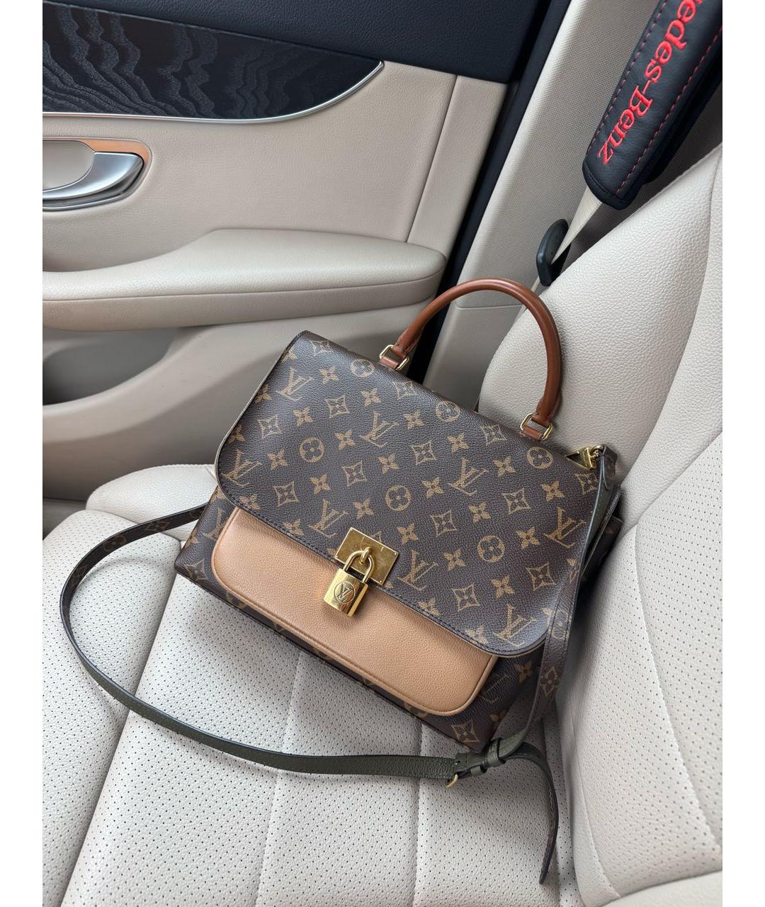 LOUIS VUITTON Коричневая сумка на плечо, фото 2