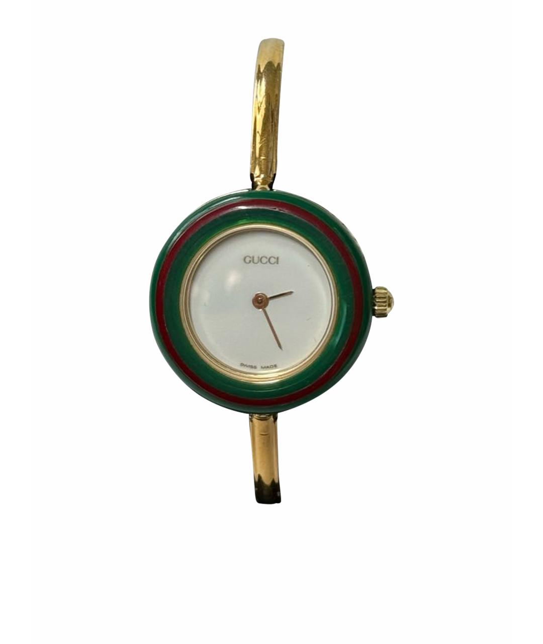 GUCCI Золотые позолоченные часы, фото 1