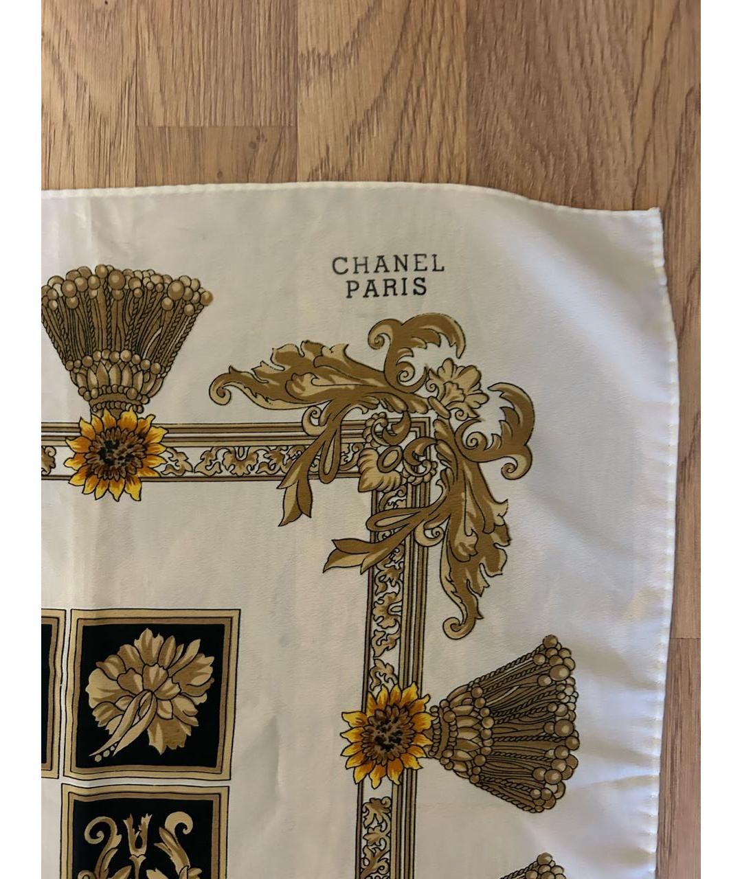 CHANEL Мульти шелковый платок, фото 6