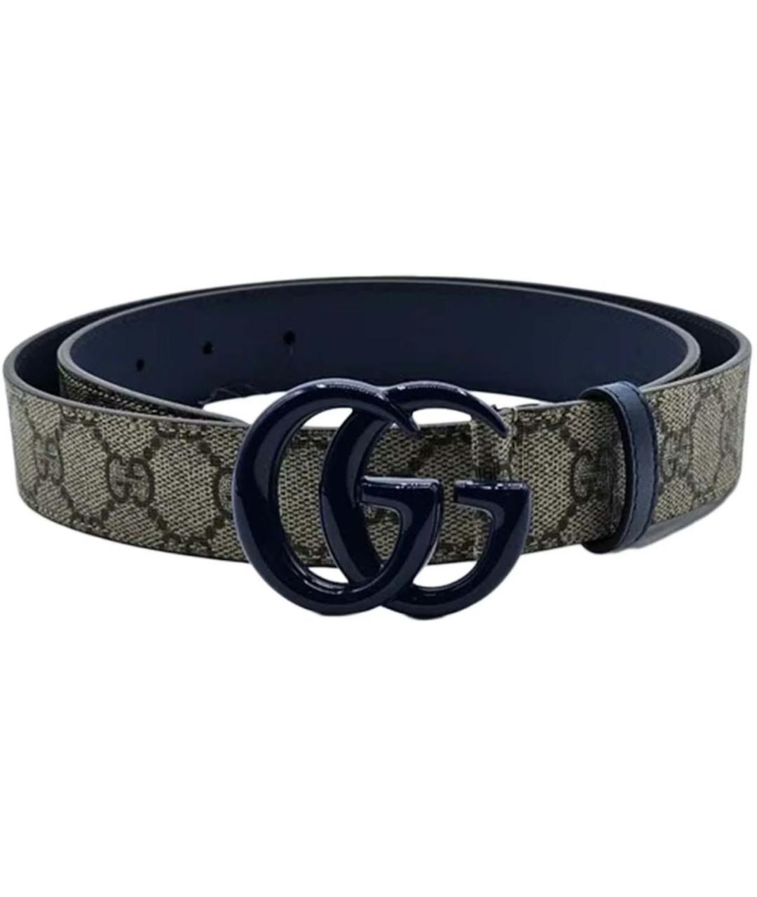 GUCCI Бежевый ремень, фото 1