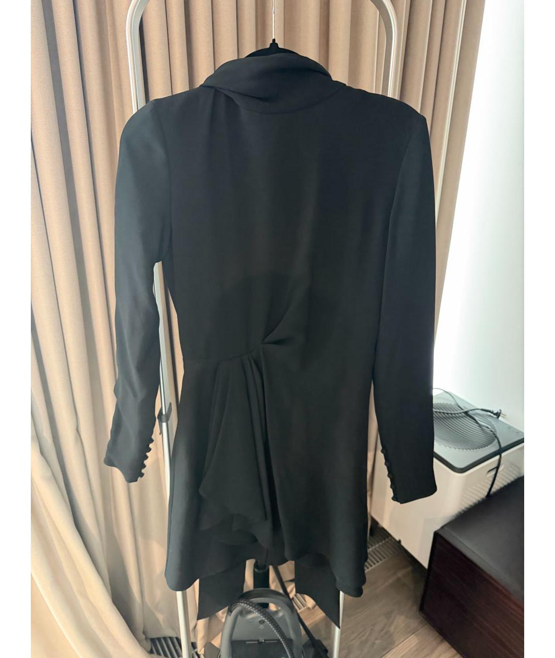 SAINT LAURENT Черное коктейльное платье, фото 4