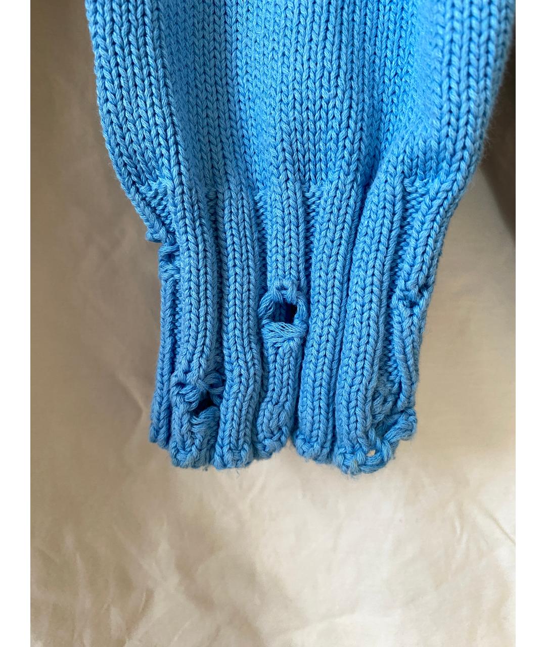 MARNI Голубой хлопковый кардиган, фото 9