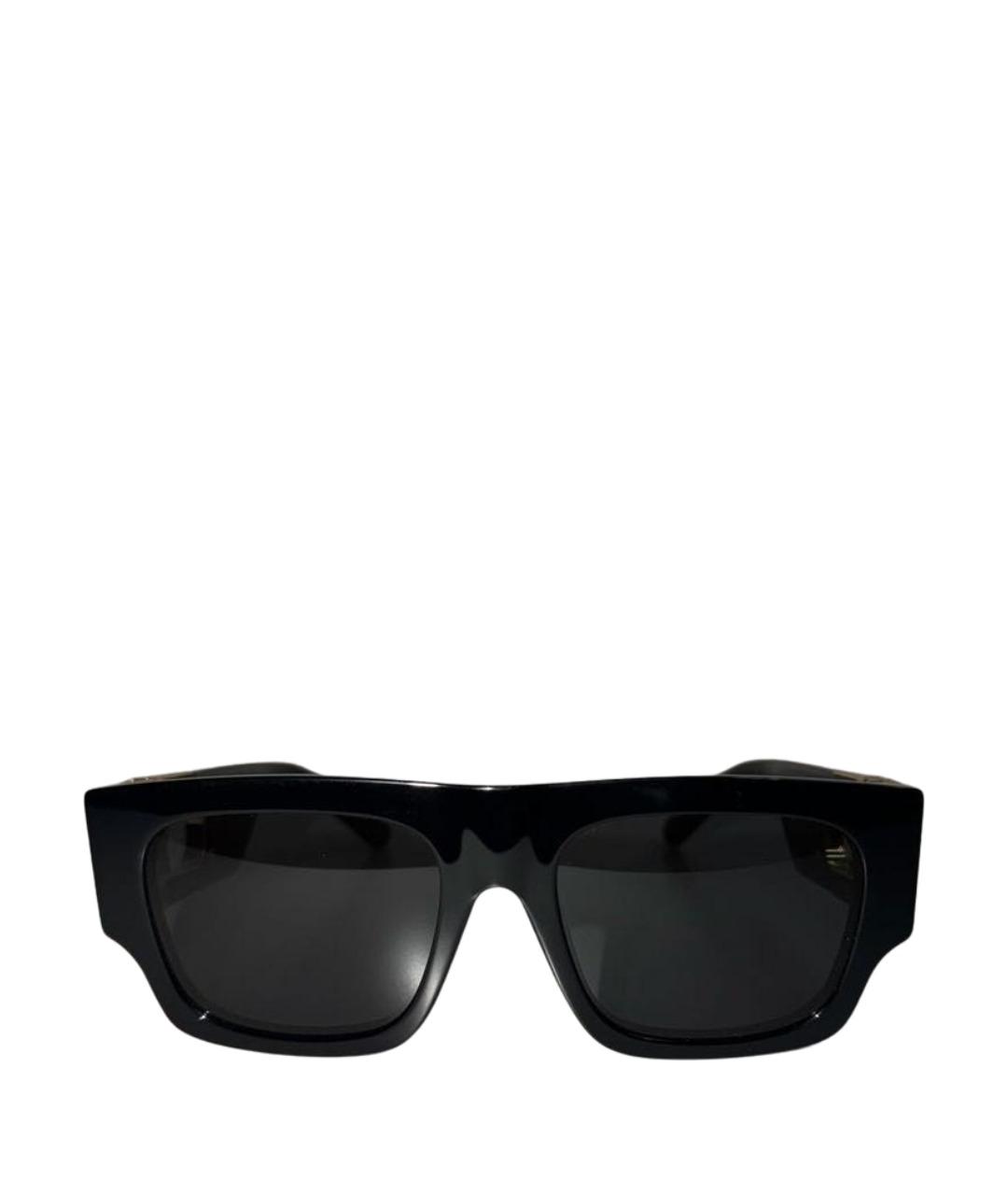 LOUIS VUITTON Черные пластиковые солнцезащитные очки, фото 1