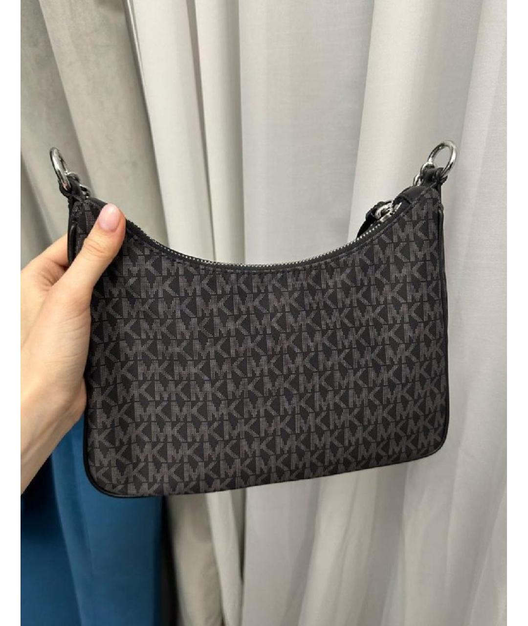 MICHAEL KORS Черная сумка через плечо, фото 4