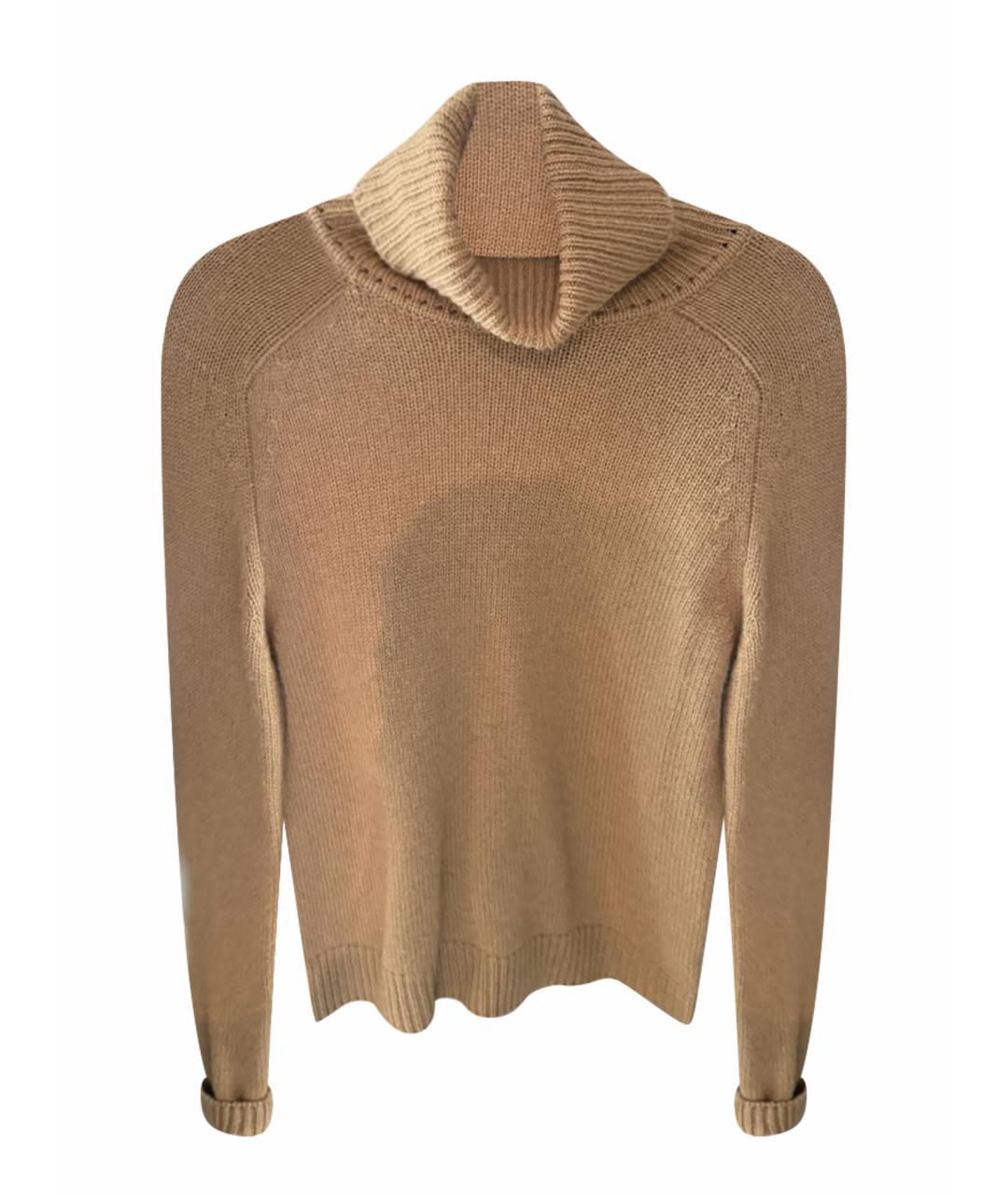 SAINT LAURENT Горчичная водолазка, фото 1