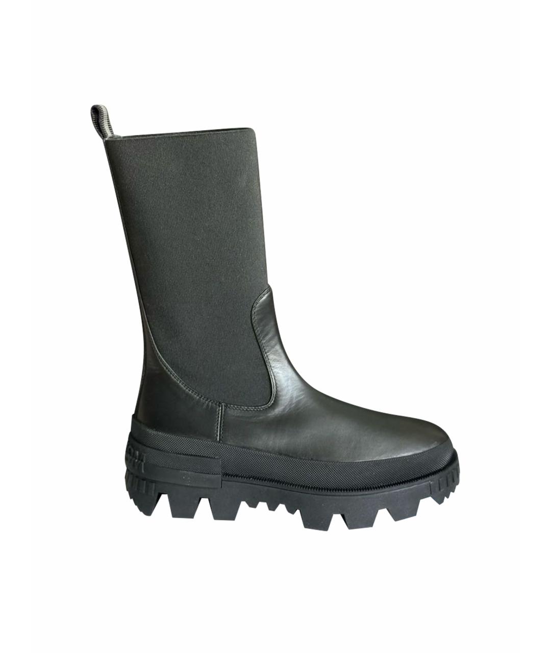 MONCLER Черные сапоги, фото 1