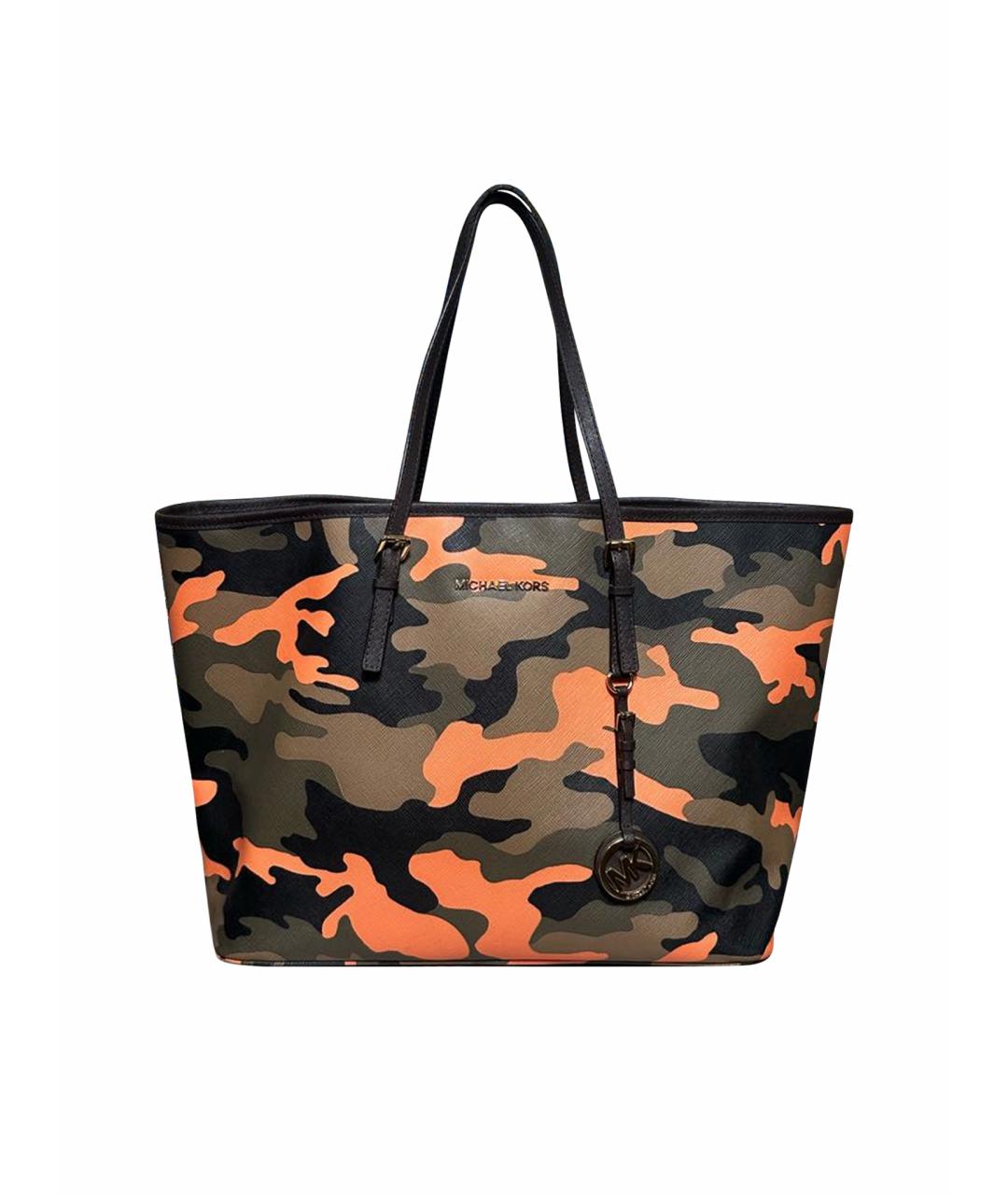 MICHAEL KORS Хаки сумка тоут, фото 1