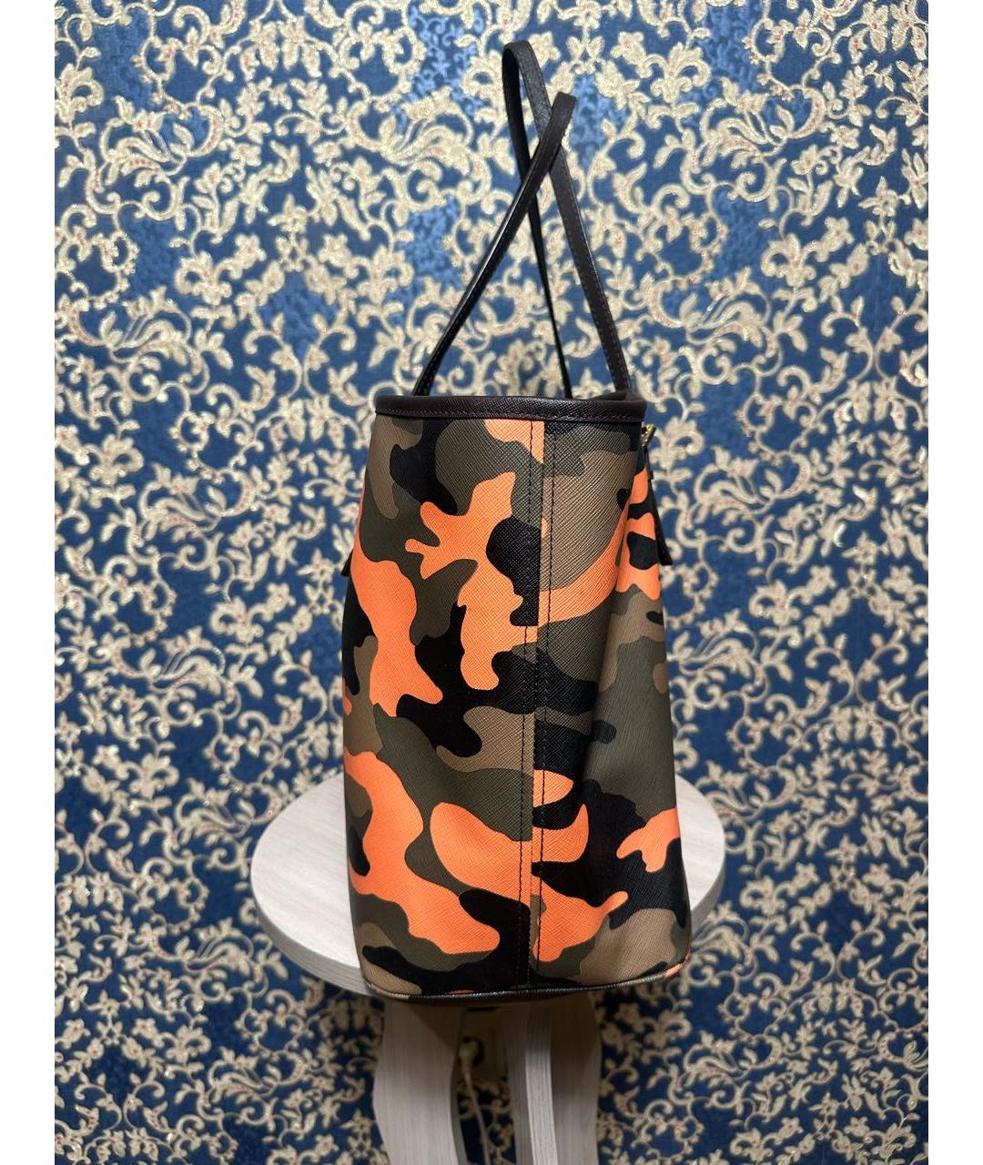 MICHAEL KORS Хаки сумка тоут, фото 2