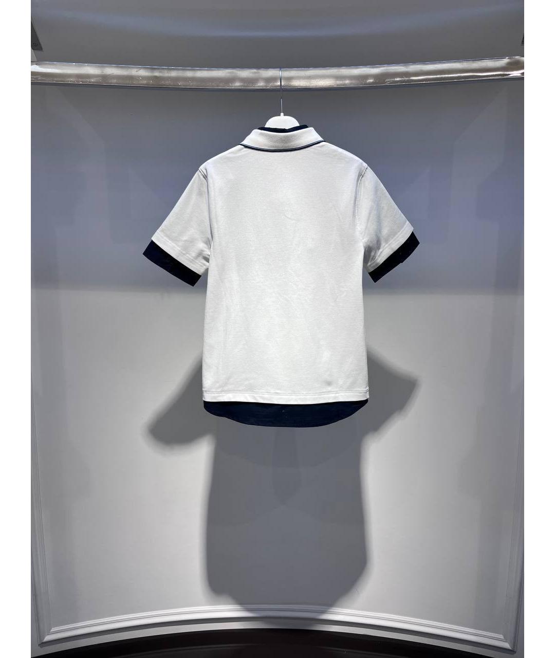 HUGO BOSS Белая хлопковая детская футболка, фото 3