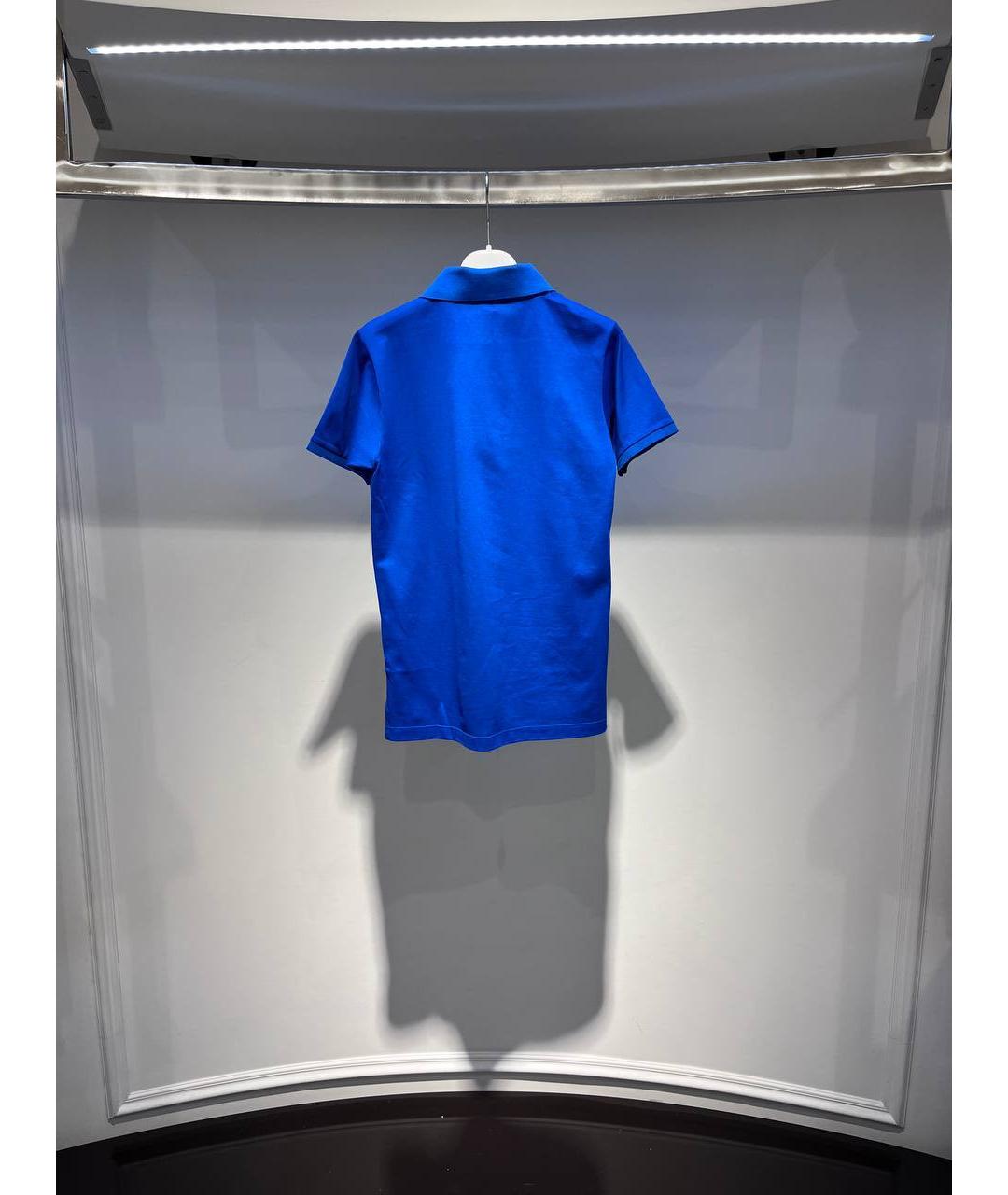 PAUL & SHARK Синяя хлопковая детская футболка, фото 3