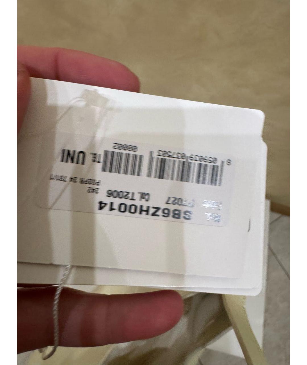 MM6 MAISON MARGIELA Бежевая кожаная сумка через плечо, фото 8