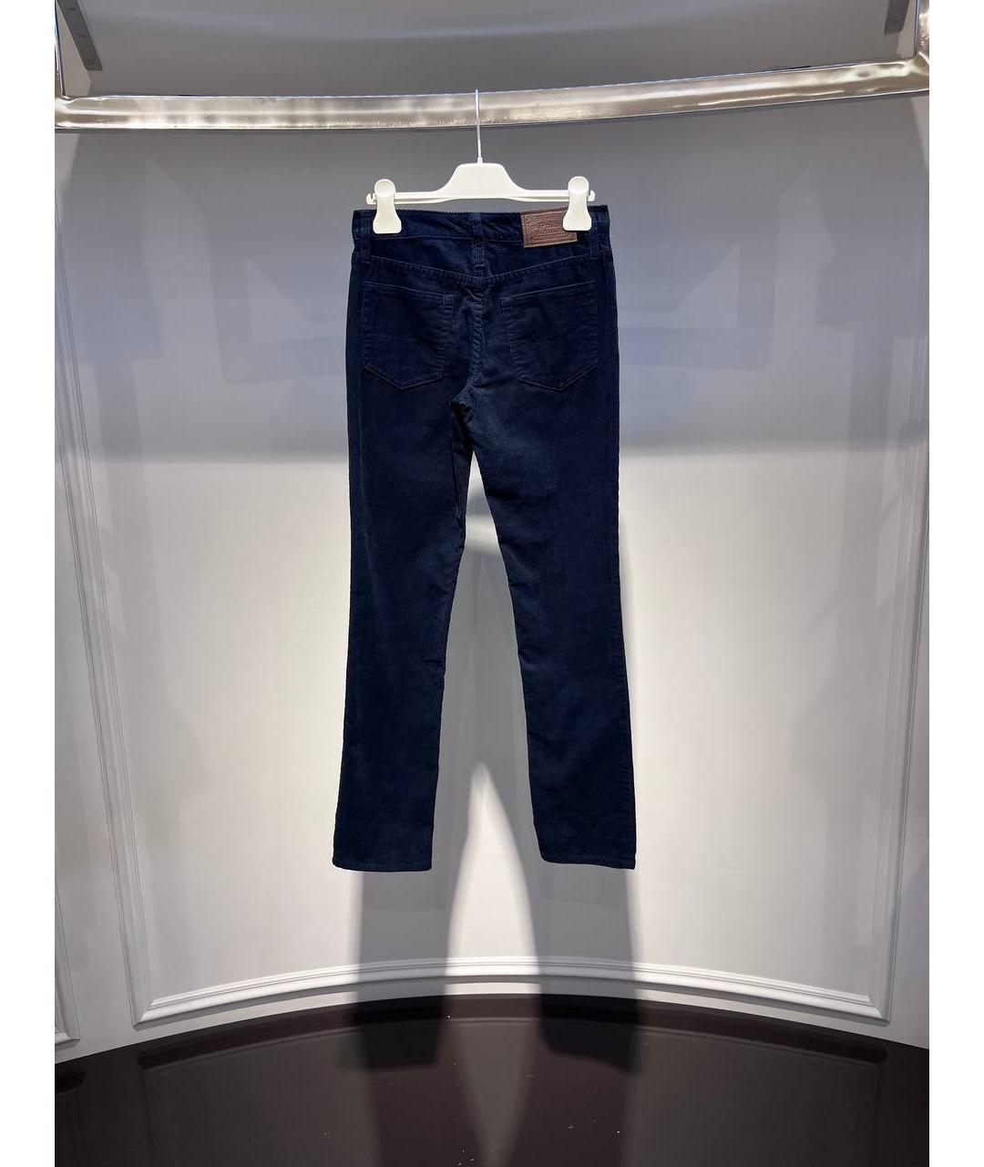 RALPH LAUREN Синие хлопковые брюки и шорты, фото 3