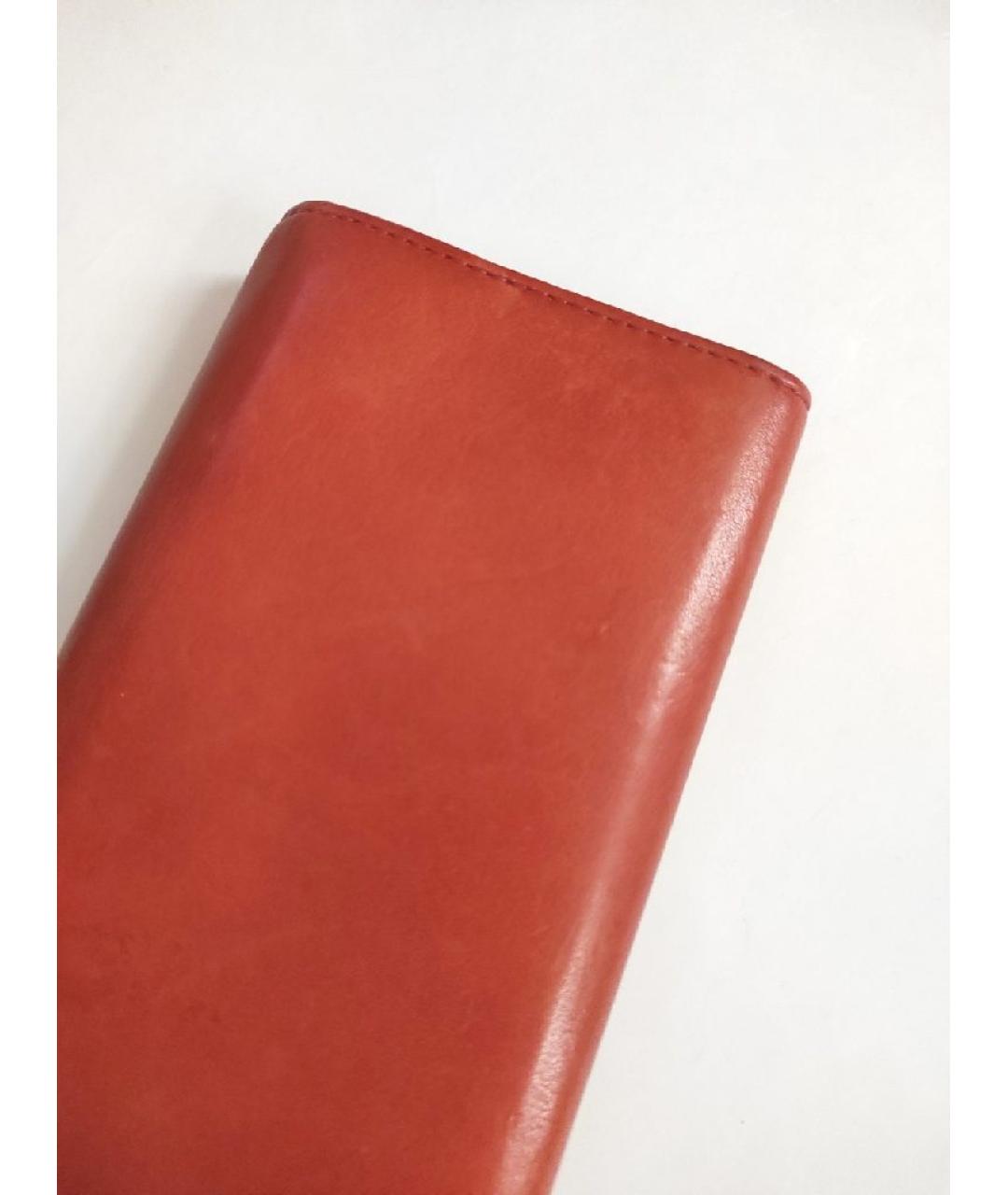 COCCINELLE Красный кожаный кошелек, фото 6